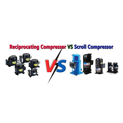 Scroll versus zuigercompressor in warmtepomp