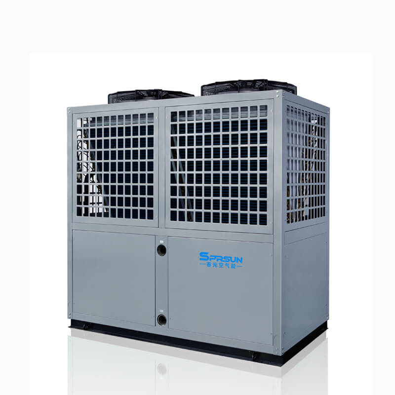 52-92 kw -25℃ EVI lage temperatuur lucht-water warmtepomp voor verwarming met Copeland compressor 